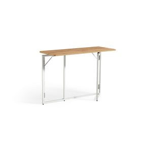 Malachi 80cm/100cm Iron Frame Folding Study Desk/Computer Table Multiple Color