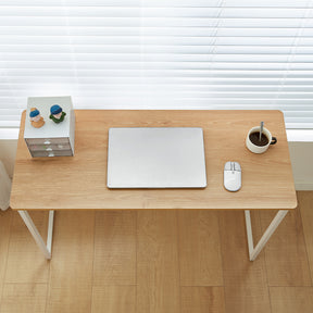 Malachi 80cm/100cm Iron Frame Folding Study Desk/Computer Table Multiple Color