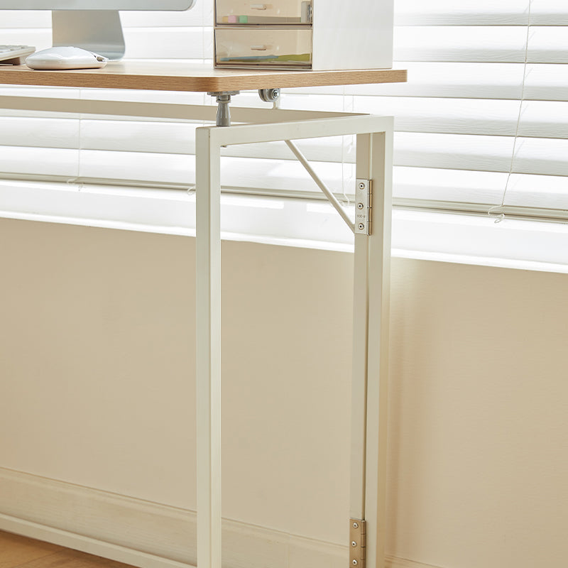 Malachi 80cm/100cm Iron Frame Folding Study Desk/Computer Table Multiple Color