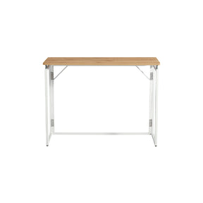 Malachi 80cm/100cm Iron Frame Folding Study Desk/Computer Table Multiple Color