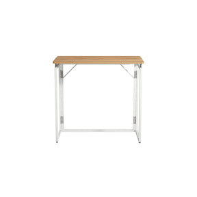 Malachi 80cm/100cm Iron Frame Folding Study Desk/Computer Table Multiple Color