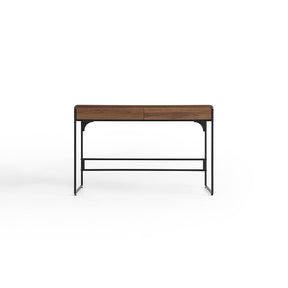 Unity 115cm Single Office Desk/Computer Table With Drawer Walnut Color