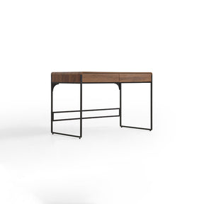 Unity 115cm Single Office Desk/Computer Table With Drawer Walnut Color
