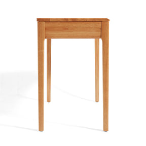 Jerry Classic Design Rubberwood Study Desk with Cabinet/Chair 0.8m/1.0m