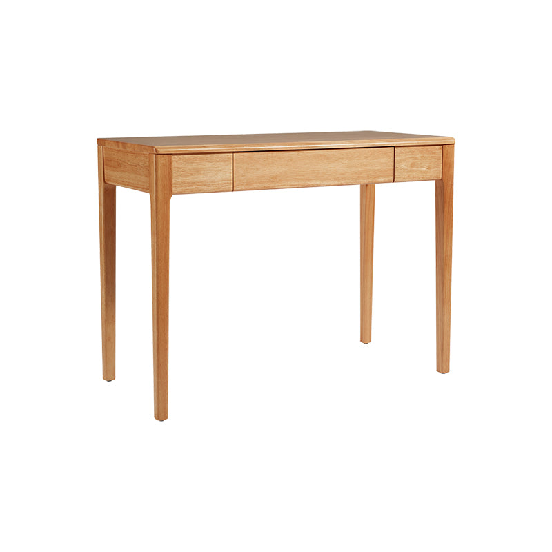 Jerry Classic Design Rubberwood Study Desk with Cabinet/Chair 0.8m/1.0m