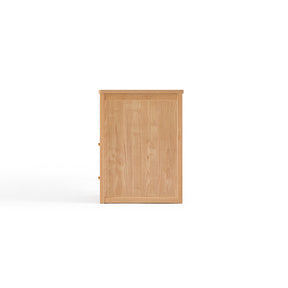 Andrea 1.2m FAS-Graded Solid Oak Wood Study Desk/Table With Drawer