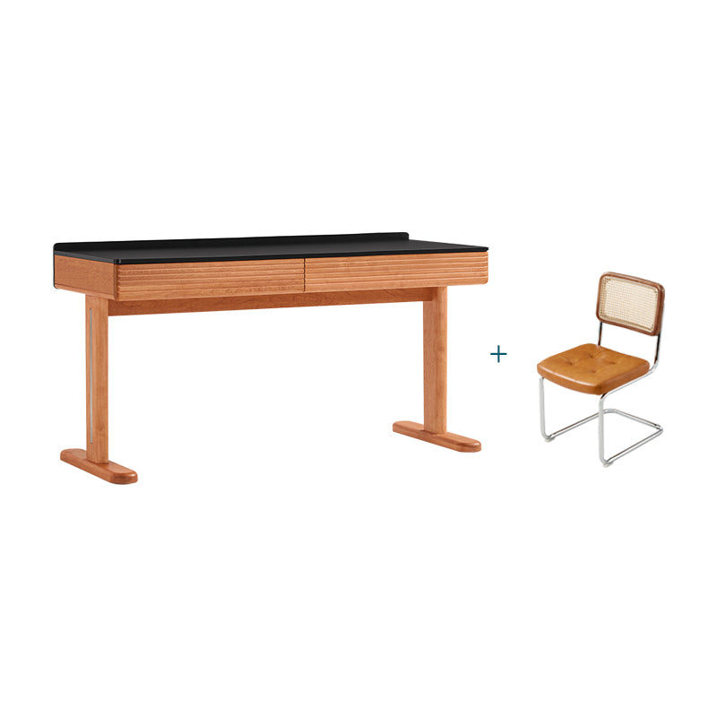 Cathy 1.2m/1.4m Classic Design Study Desk with Drawers/Chair
