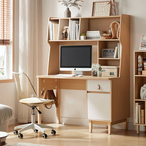Blake 1.2m Single Office Desk/Computer Table Set With Drawer/Bookcase/Chair