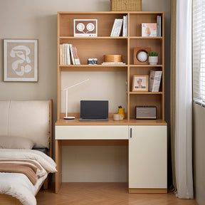 Benjamin 1.2m Single Office Desk/Computer Table With Drawer/Bookcase
