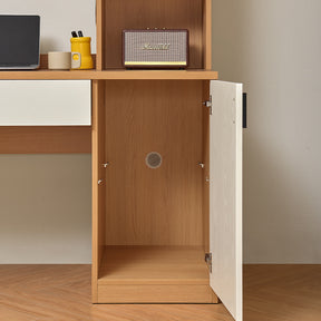 Benjamin 1.2m Single Office Desk/Computer Table With Drawer/Bookcase