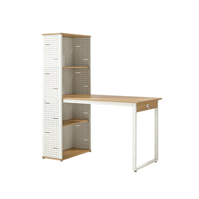 Beverly Carbon Steel Study Desk/Computer Table Set with Chair/Bookcase/Cabinet