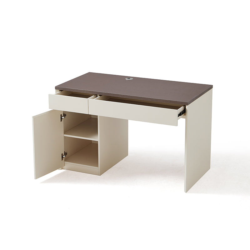 Alexander Single Office Desk/Computer Table Set With Drawer/Chair Multiple Color