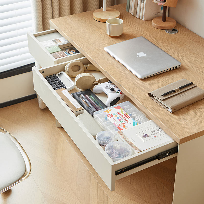 Alexander Single Office Desk/Computer Table Set With Drawer/Chair Multiple Color