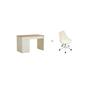 Alexander Single Office Desk/Computer Table Set With Drawer/Chair Multiple Color