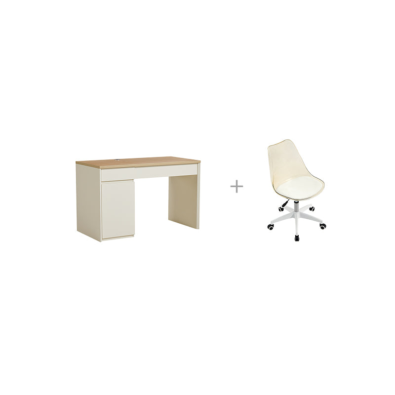 Alexander Single Office Desk/Computer Table Set With Drawer/Chair Multiple Color