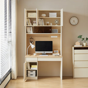 Bonnie 1.2m Single Office Desk/Computer Table Set With Drawer/Chair/Bookcase