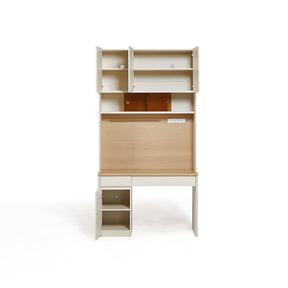 Bonnie 1.2m Single Office Desk/Computer Table Set With Drawer/Chair/Bookcase