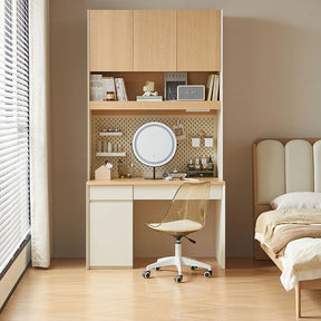 Bonnie 1.2m Single Office Desk/Computer Table Set With Drawer/Bookcase/Chair