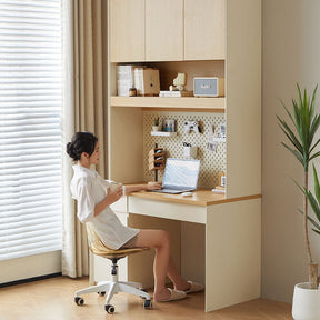 Bonnie 1.2m Single Office Desk/Computer Table Set With Drawer/Bookcase/Chair