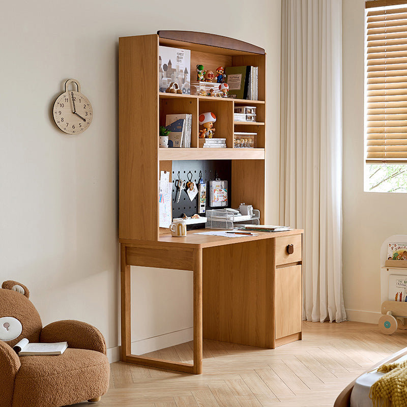 Alexis 1.0m/1.2m Single Office Desk/Computer Table With Cabinet/Bookcase