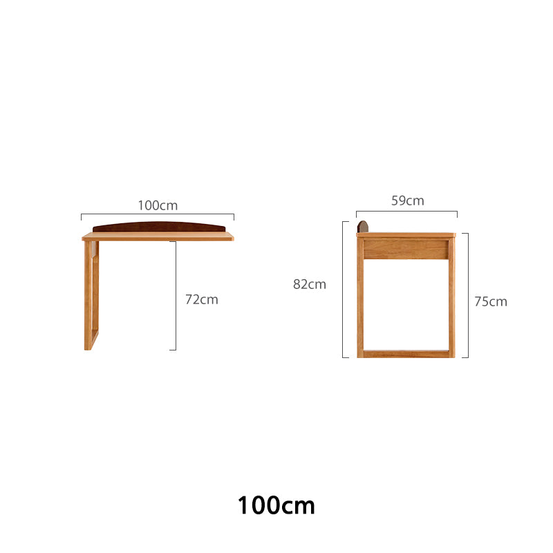Alexis 1.0m/1.2m Extendable Study Desk/Computer Table with Bookcase/Cabinet