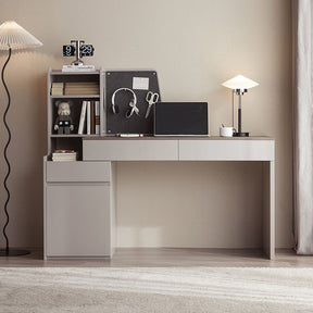 Alexandra Single Office Desk/Computer Table Set With Drawer/Bookcase/Chair Multiple Color