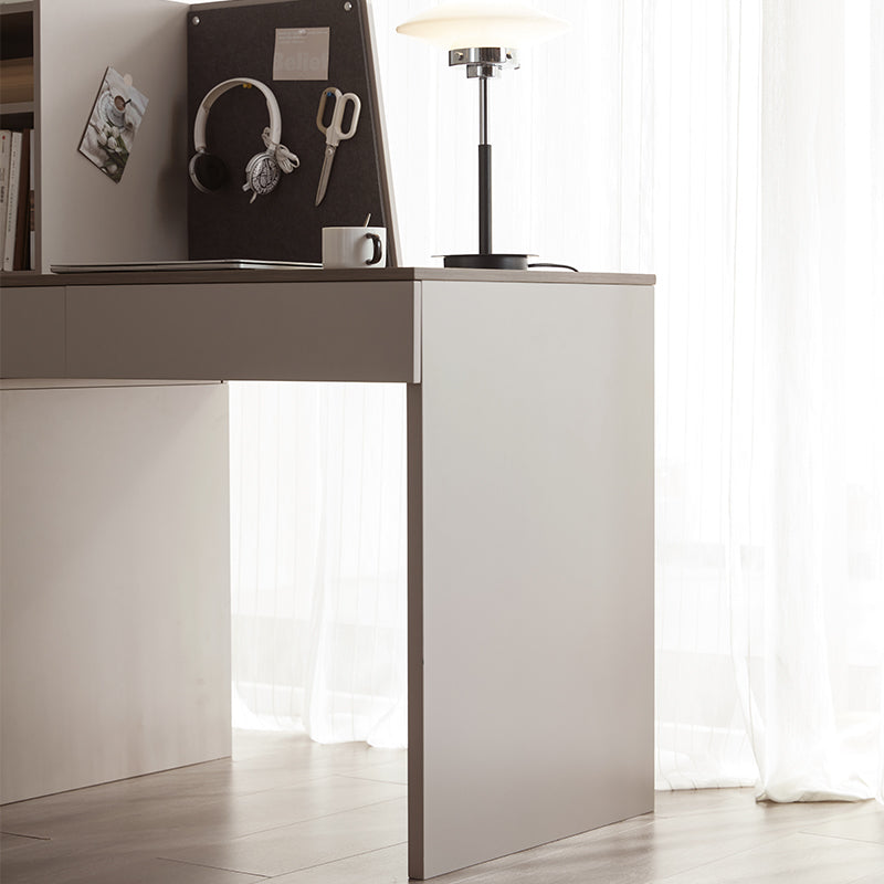 Alexandra Single Office Desk/Computer Table Set With Drawer/Bookcase/Chair Multiple Color