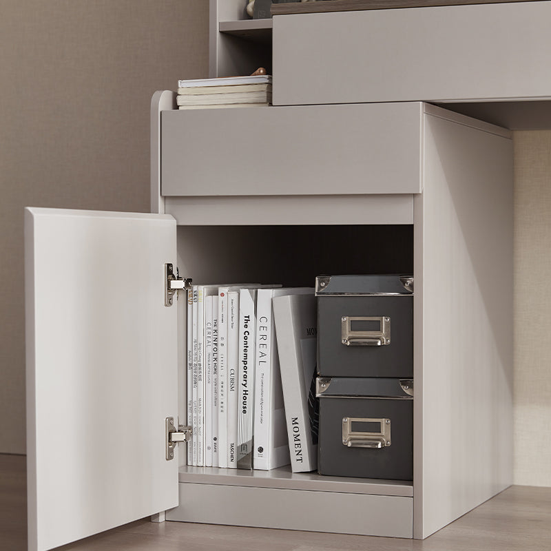 Alexandra Single Office Desk/Computer Table Set With Drawer/Bookcase/Chair Multiple Color