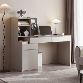 Alexandra Single Office Desk/Computer Table Set With Drawer/Bookcase/Chair Multiple Color