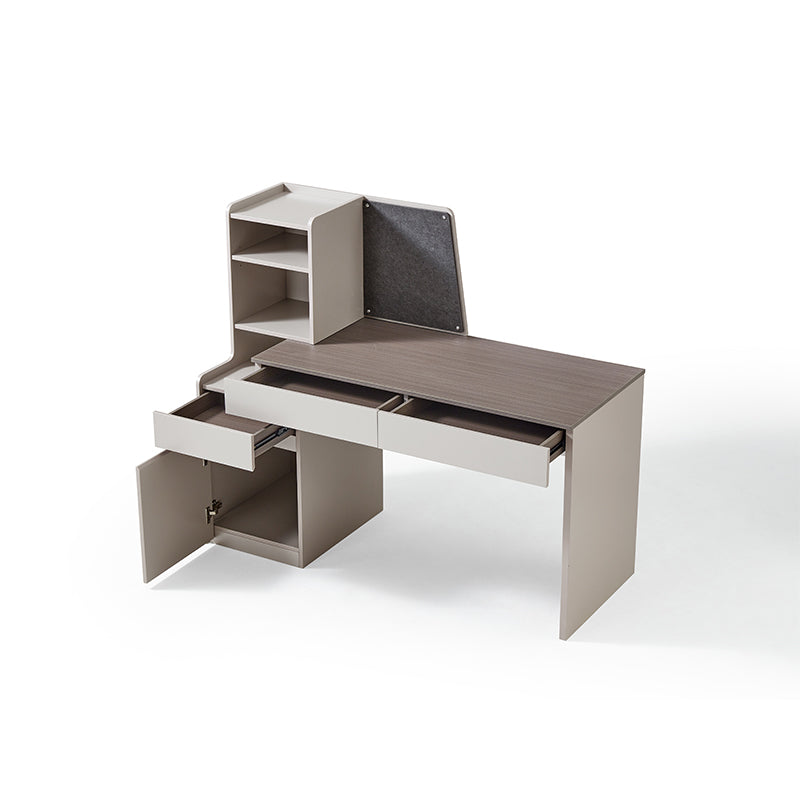 Alexandra Single Office Desk/Computer Table Set With Drawer/Bookcase/Chair Multiple Color