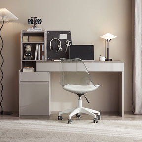 Alexandra Single Office Desk/Computer Table Set With Drawer/Bookcase/Chair Multiple Color