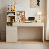 Alexandra Single Office Desk/Computer Table Set With Drawer/Bookcase/Chair Multiple Color