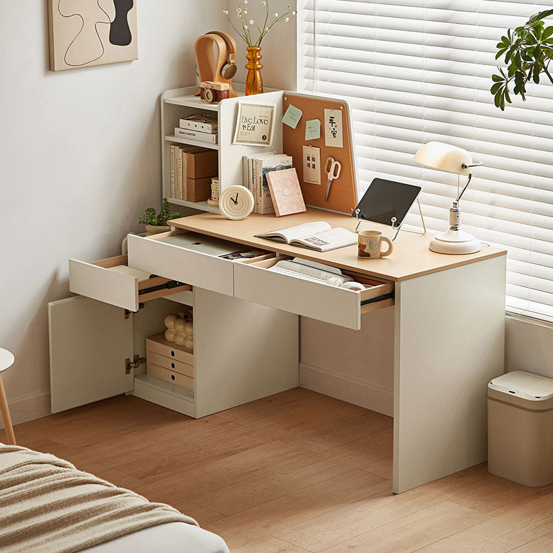 Alexandra Single Office Desk/Computer Table Set With Drawer/Bookcase/Chair Multiple Color