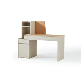 Alexandra Single Office Desk/Computer Table Set With Drawer/Bookcase/Chair Multiple Color