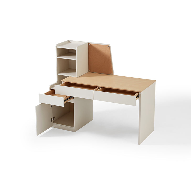 Alexandra Single Office Desk/Computer Table Set With Drawer/Bookcase/Chair Multiple Color