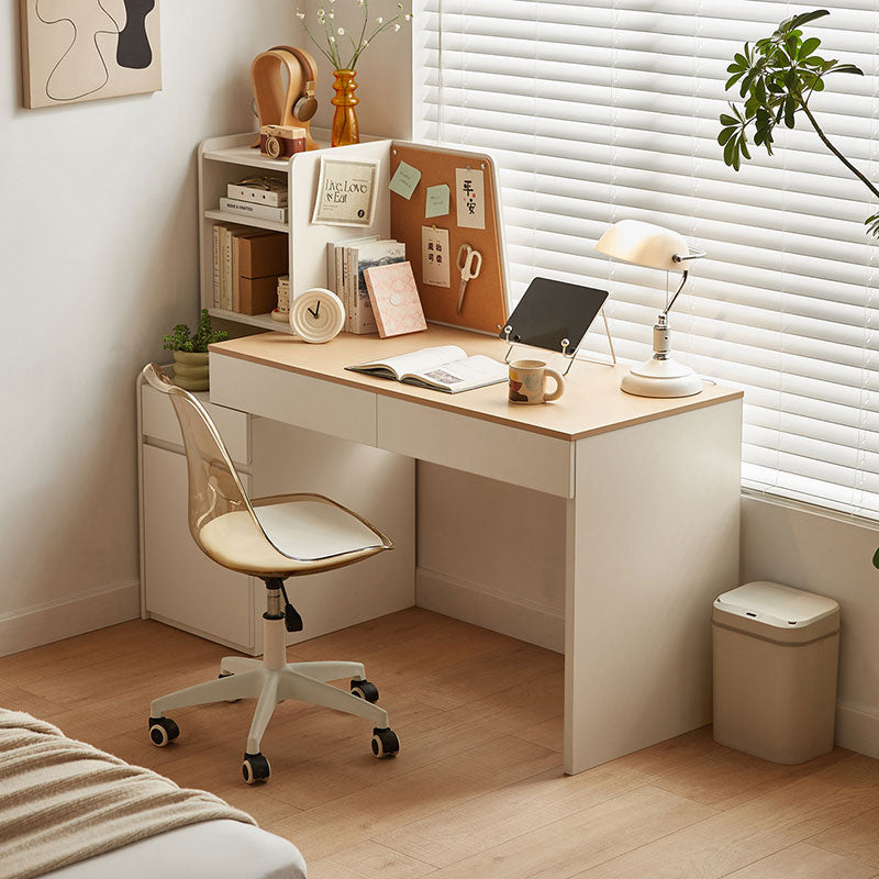 Alexandra Single Office Desk/Computer Table Set With Drawer/Bookcase/Chair Multiple Color