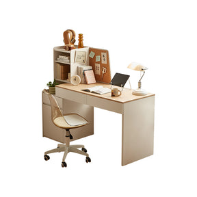 Alexandra Single Office Desk/Computer Table Set With Drawer/Bookcase/Chair Multiple Color