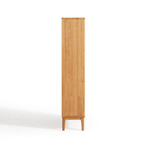 Angela 0.6m/0.8m Rubberwood Flip-door Bookcase Bookshelf/Storage Rack Multiple Color