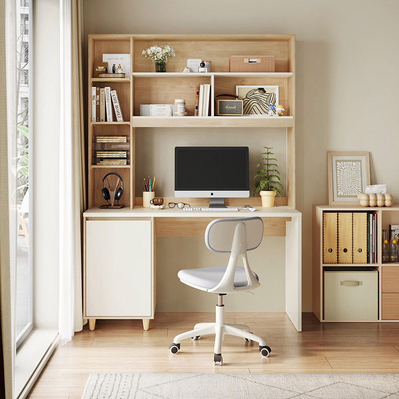 Amanda 1.2m/1.4m Single Office Desk/Computer Table Set With Cabinet/Bookcase/Chair