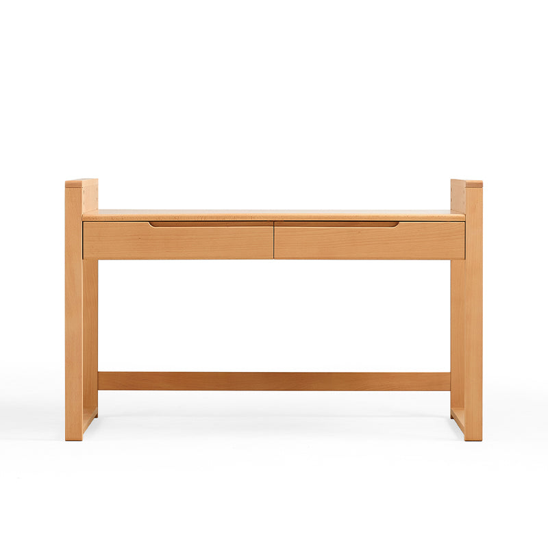 Eliana 90cm/120cm Solid Wood Height Adjustable Single Study/Office Desk/Table Set With Drawer/Bookcase/Chair For Study Room
