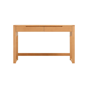 Eliana 90cm/120cm Solid Wood Height Adjustable Single Study/Office Desk/Table Set With Drawer/Bookcase/Chair For Study Room