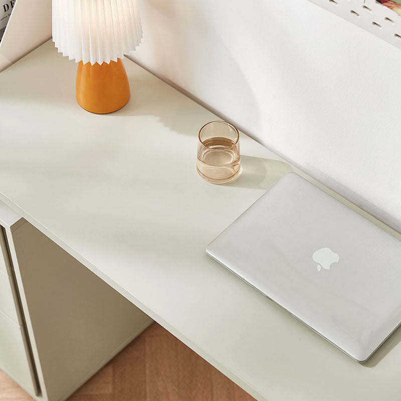 Felicity Single/Double Office Desk/Computer Table Set With Drawer/Chair White