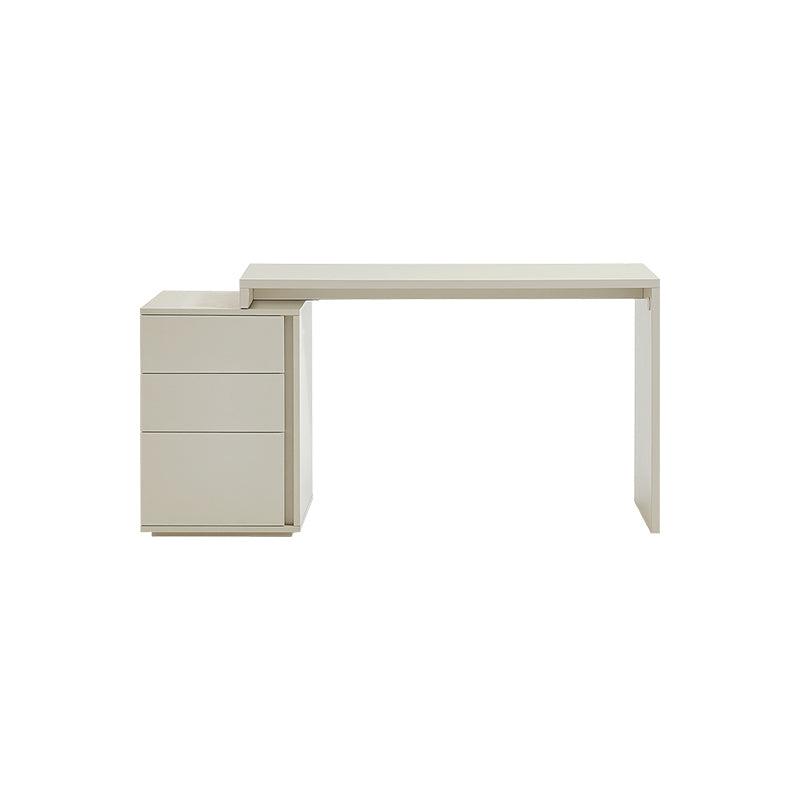 Felicity Single/Double Office Desk/Computer Table Set With Drawer/Chair White