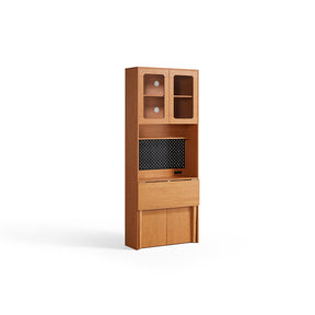Fabian Bookcase Set With Chair/Carbon Crystalline Panel/Single Desk Multiple Color