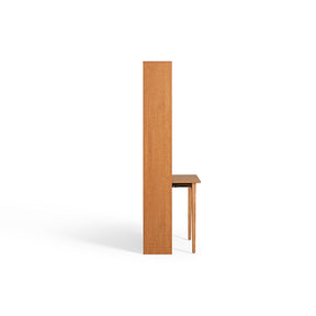 Fabian Bookcase Set With Chair/Carbon Crystalline Panel/Single Desk Multiple Color