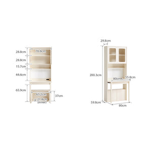 Fabian Bookcase Set With Chair/Carbon Crystalline Panel/Single Desk Multiple Color