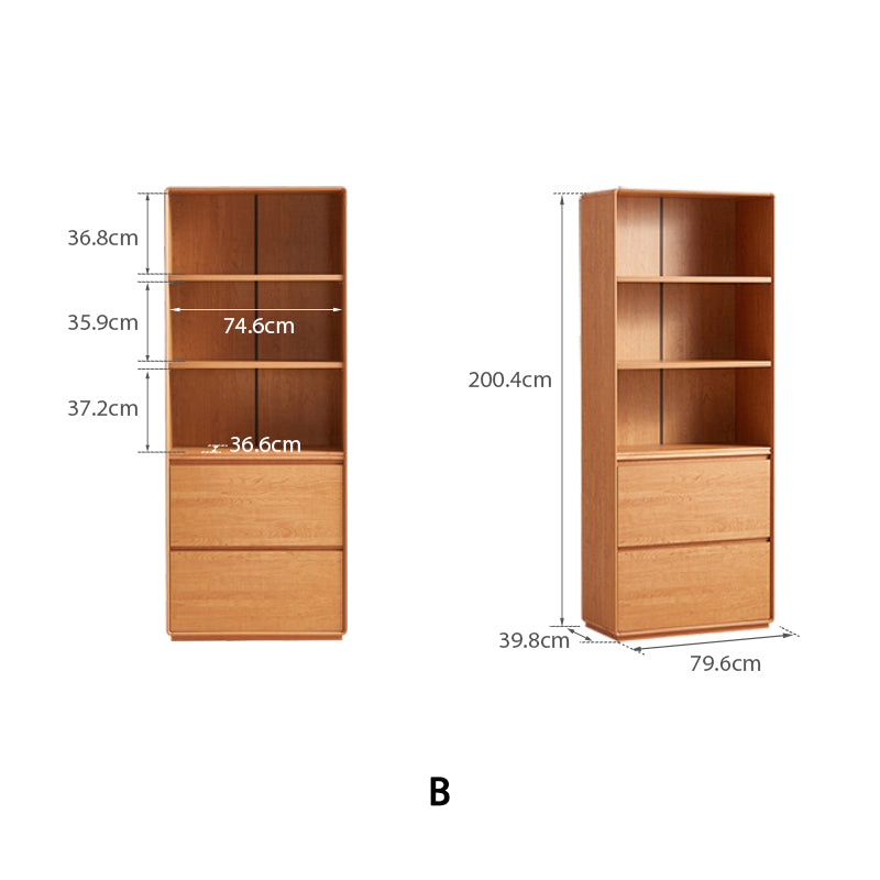 Daphne Bookcase/Bookshelf Modular Display Shelf & Storage Multiple Size
