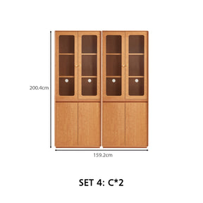 Daphne Bookcase/Bookshelf Modular Display Shelf & Storage Multiple Size