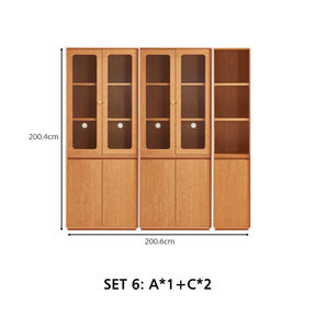 Daphne Bookcase/Bookshelf Modular Display Shelf & Storage Multiple Size