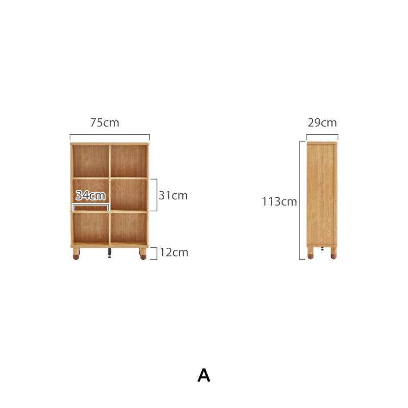 Efrain Bookcase/Bookshelf Modular Display Shelf & Storage Multiple Size
